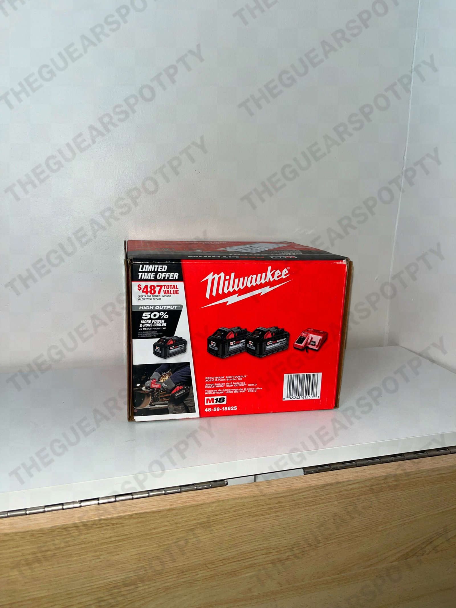 combo Milwaukee high output 6.0