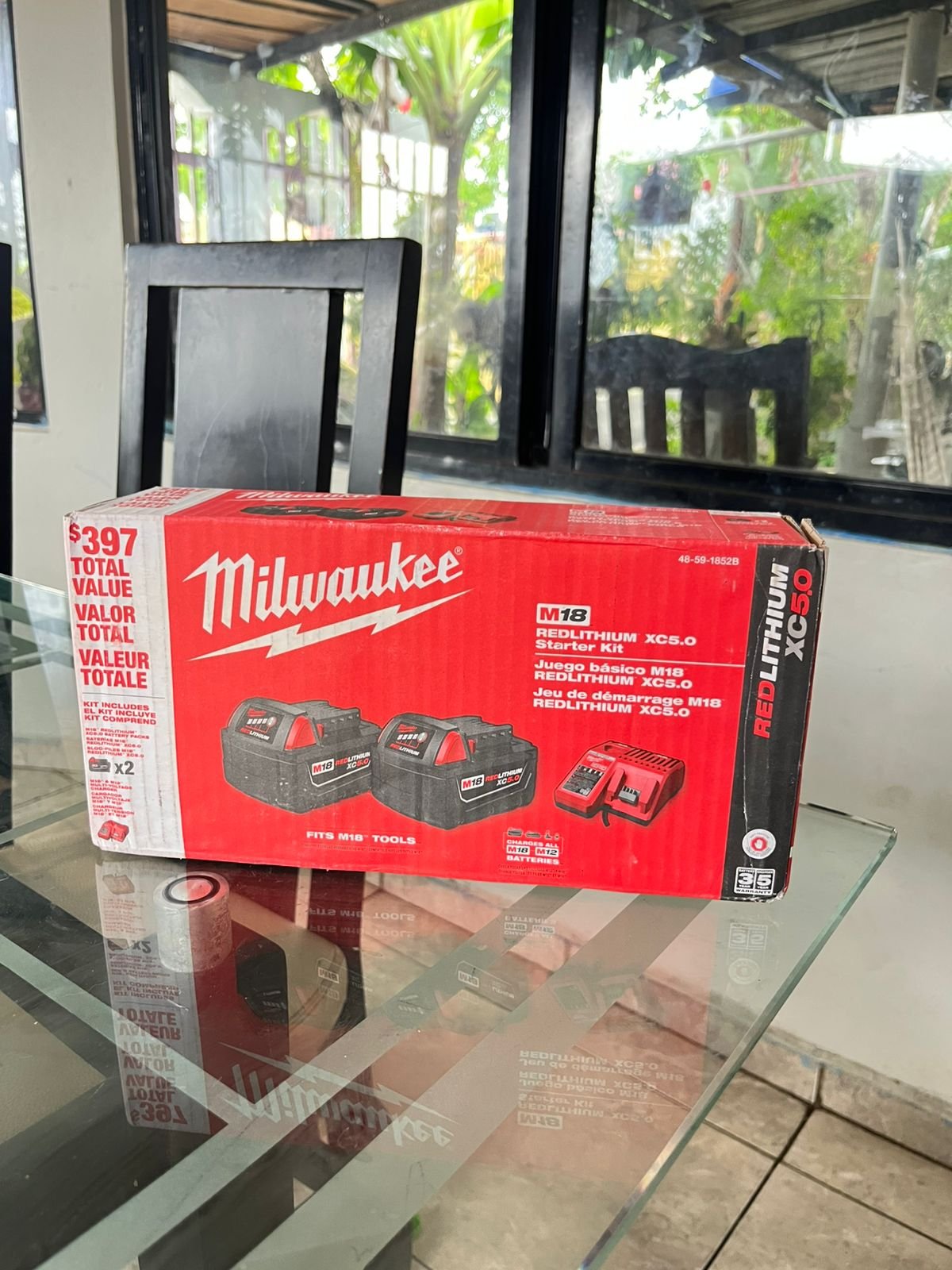🔋 Kit Milwaukee M18 REDLITHIUM XC 5.0 🔥