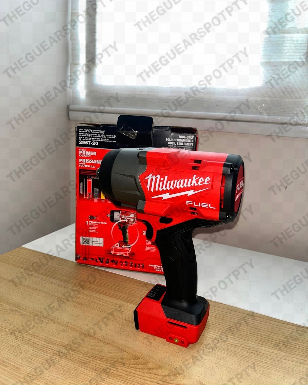 llave de impacto 1/2" alto torque Milwaukee M18 fuel