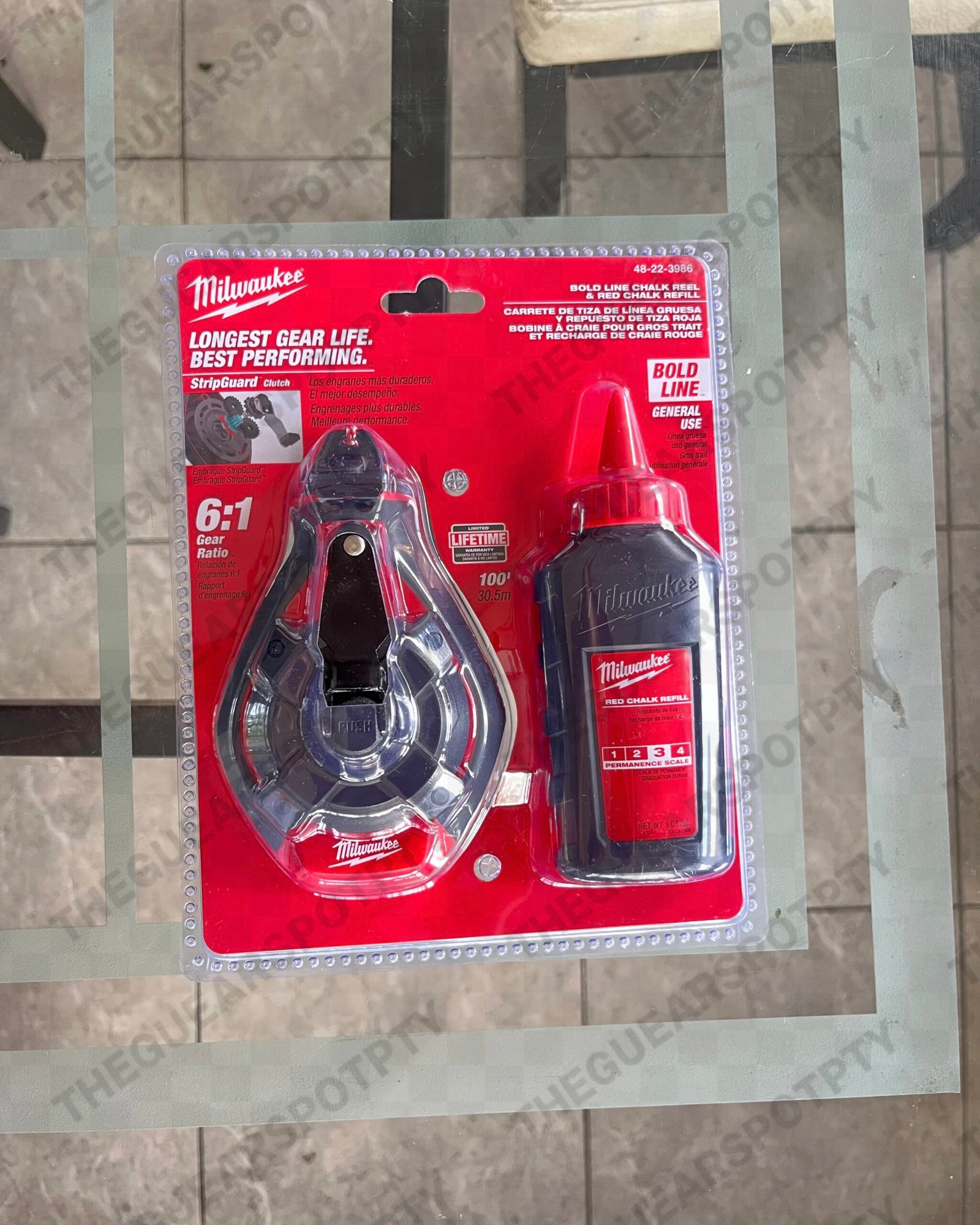🔴🛠 Milwaukee Chalk Reel Profesional 100 ft 🔴🛠