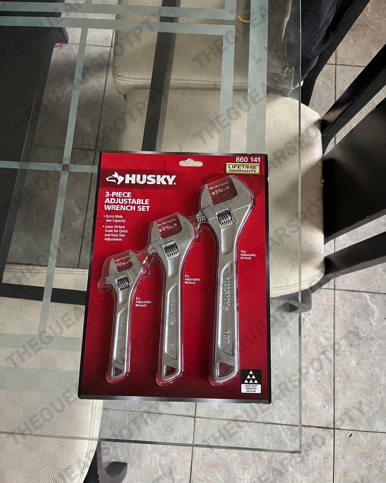 Juego de Llaves Ajustables Husky – 3 piezas